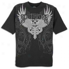 Southpole Premium Applique T-shirt - Mens - Negro