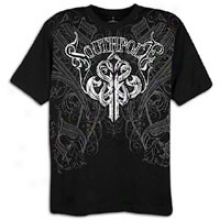 Southpole Premium Foil Mark T-shirt - Mens - Black