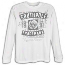 Southpole Preppy Warm With Woven State - Mens - White