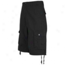 Southpole Ripstop Cargo Shorts - Mens - Black