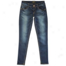 Southpole Skinny Jean W/ Pocket Detail - Womens - Dark Royal