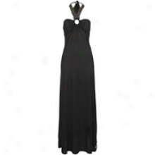 Southpole Solid Color Maxi Halter Get  - Womens - Black