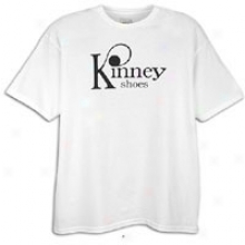 Team Edition Kinney Shoes S/s T-shirt - Mens - White/black