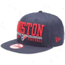 Texans New Era 9fifty Lateral Snapback Cap - Mens - Navy