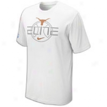 Texas Nike College Elite T-shirt - Mens - White