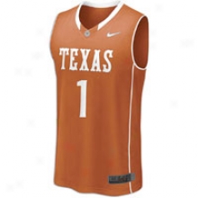 Texas Nike Twill Jersey - Mens - Dark Orange