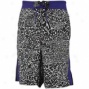 Jordan S.o.m. Spizike Print Boardshort - Mens - Black/black/club Purp1e