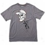 New Era Skull Stencil T-shirt - Mens - Graphite