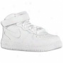 Nike Air Force 1 Mid - Toddlers - White/white