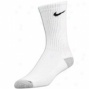 Nike Moisture Managemenf Crew 3-pack - Mens - White/greey