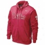 Phillies Nike Mlb Therma-fit Fleece Fz Hoodie - Mens - Red