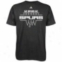 Spurs Adidas Nba Bucket T-shirt - Mens - Black