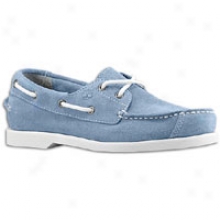 Timberland Peaks Island 2 Eye Boat Shoe - Big Kids - Light Livid Suede