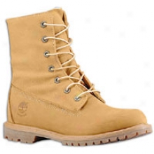 Timberland Tedddy Fleece Fold Down Boot - Womens - Wheat Nubuck