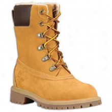 Timberland Yth 8" Clsasic Winter Waterproof Boot - Big Kids - Wheat Nubuck