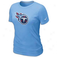 Titans Nike Nfl Basic Logo T-shirt - Womens - Border