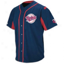 Twins Majestic Wind Up Jersey - Mens - Navy