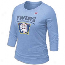 Twins Nike Cooperstown Ragaln - Womens - Light Blue