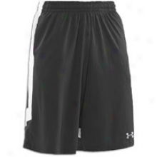 Under Armour 12" Basketball Short - Mens - Black/white/aluminum