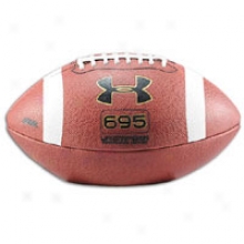 Under Armour 695 Official Size Leather Football - Mens