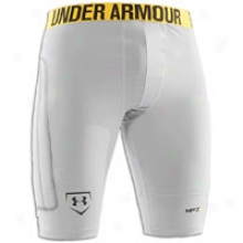 Under Armour Break Iii Slider - Mens - White/aluminum/black