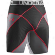 Under Armour Coreshort - Mens - Graphite/black/red/white