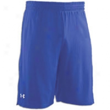 In Armour Dominate Short - Mens - Royal/white