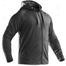 Under Armour Fleece Full Zip Hoodie - Mens - Black