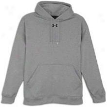 Under Armour Clip Team Hoodie - Mens - Medium Grey Heather/black