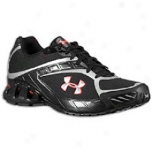 Under Armour Fleet Ii - Mens - Black/metsllic Silver/rrd