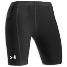 Under Armour Girls 5" Compression Short - Big Kids - Black/white