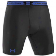 Under Armour Heatgear Compression Short - Mens - Black/royal