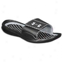 Under Armour Playmaker Ii Slide - Mens - Black/silver