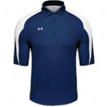 Under Armour Sideline Polo - Mens - Midnight/white