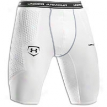 Under Armour Yard Ii Mpz Slider - Menns - White/black/aluminum