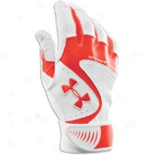 Under Armour Yard Vi Batting Gloves - Mens - Dark Orange/white