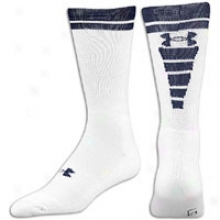 Under Armour Zagger Sock - Mens - White/midnight Navy