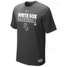 White Sox Nike Mlb Dri-fit Graphic T-shirt - Mens - Black