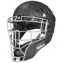 Wilsln Pro Shock Fx 2.0 Catchers Mask - Black