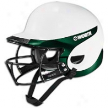 Worth Liberty Batting Helmet/mask Combo - Womens - White/dark Flourishing