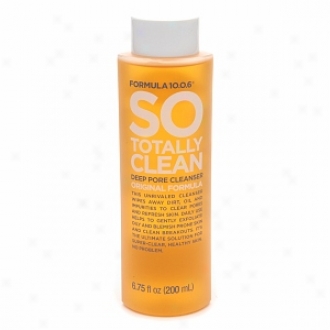 10.0.6 So Totally Clean Deep Pore Cleanser, Original Formula