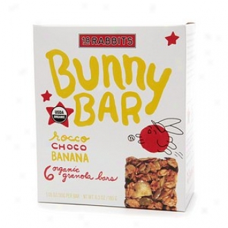 18 Rabbits Bunny Bar, Organic Granola Bars, Rocco Choco Banana