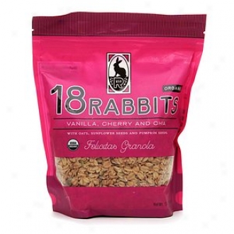 18 Rzbbits Felicitas Granola, Vanilla, Cherry& amp; Chia Seeds