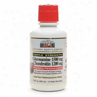 21st Centuru Glucosamine 1500mg Chondroitin 1200mg, Raspberry