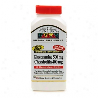 21st Century Glucosamine 500mg Chondroitin 400mg, Double Strength