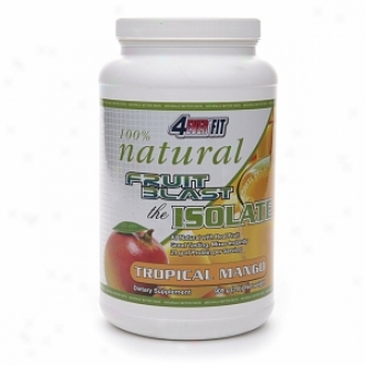 4ever Fit 100% Natural Fruit Bllast The Isolate, Tropical Mango