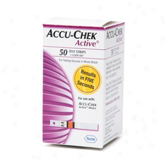 Accu-chek Active Test Strips For Blood Gluose