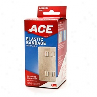 Ace Elastic Fillet With Clips, Model 207313, 4 Inches