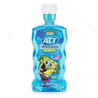 Act Kids Anticavity Fluoride Treatment Rinse, Ocean Berdy