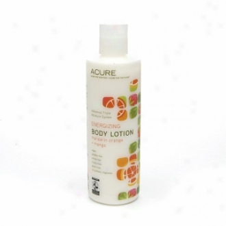 Acure Organics Enerbizing Body Lotion, Mandarin Orange + Mango